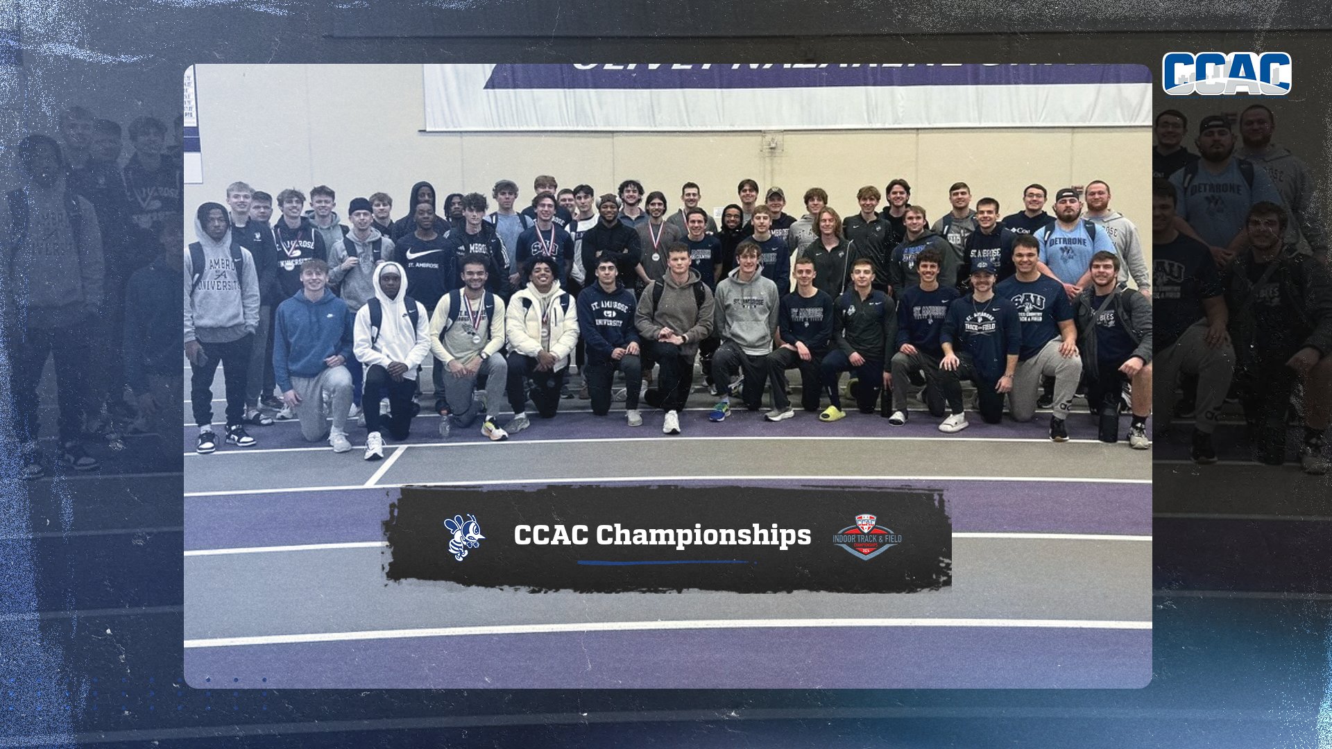 Men second, women third at CCAC Indoor Championships