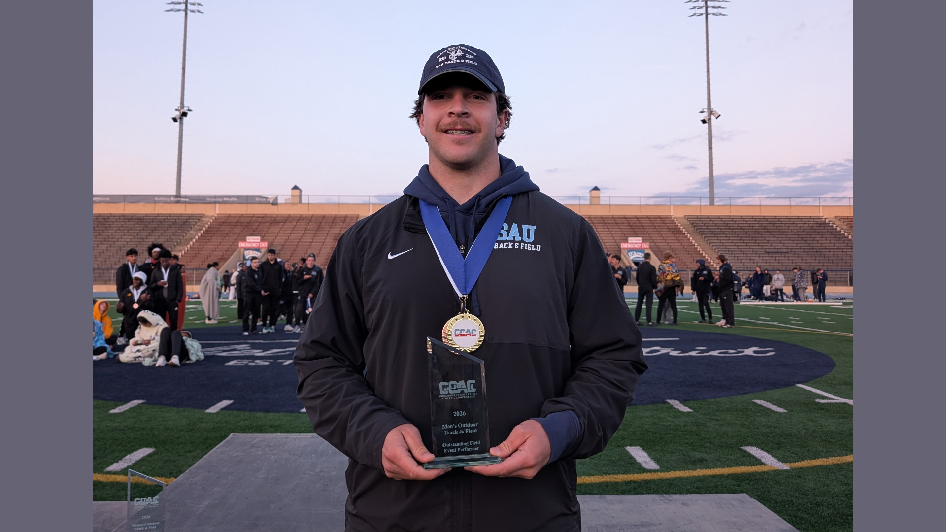 House and Reinhart named Outstanding Performers of the CCAC Championships