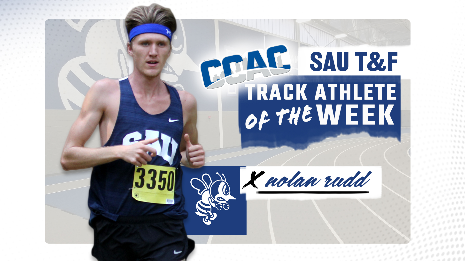 Rudd named CCAC Track Athlete of the Week