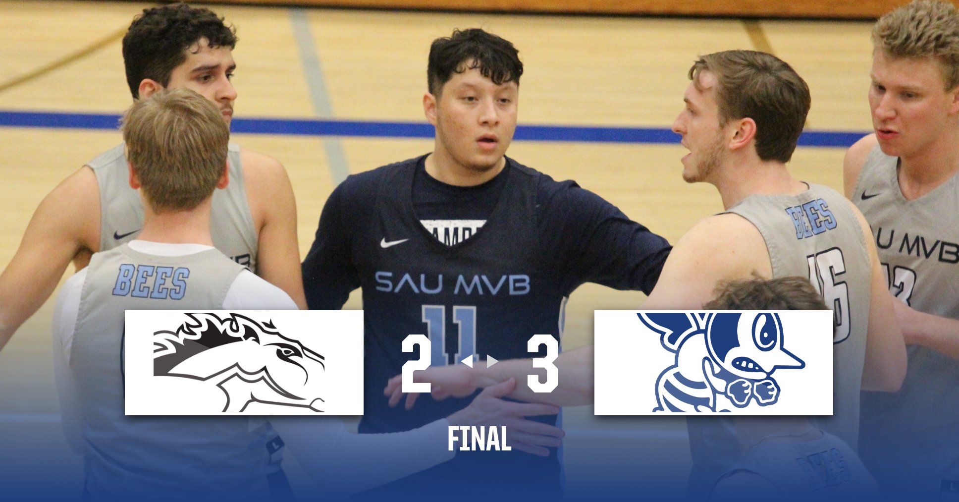 Bees get much-needed five-set win at Morningside