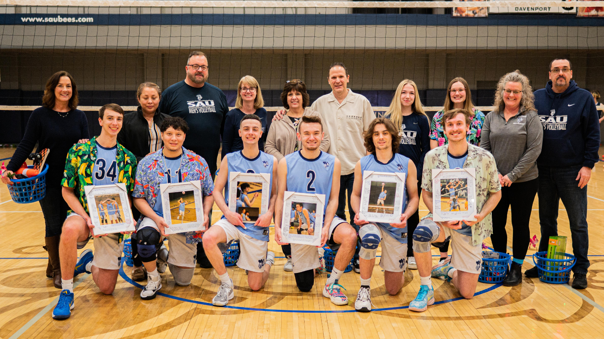 St. Ambrose recognizes six on Senior Night
