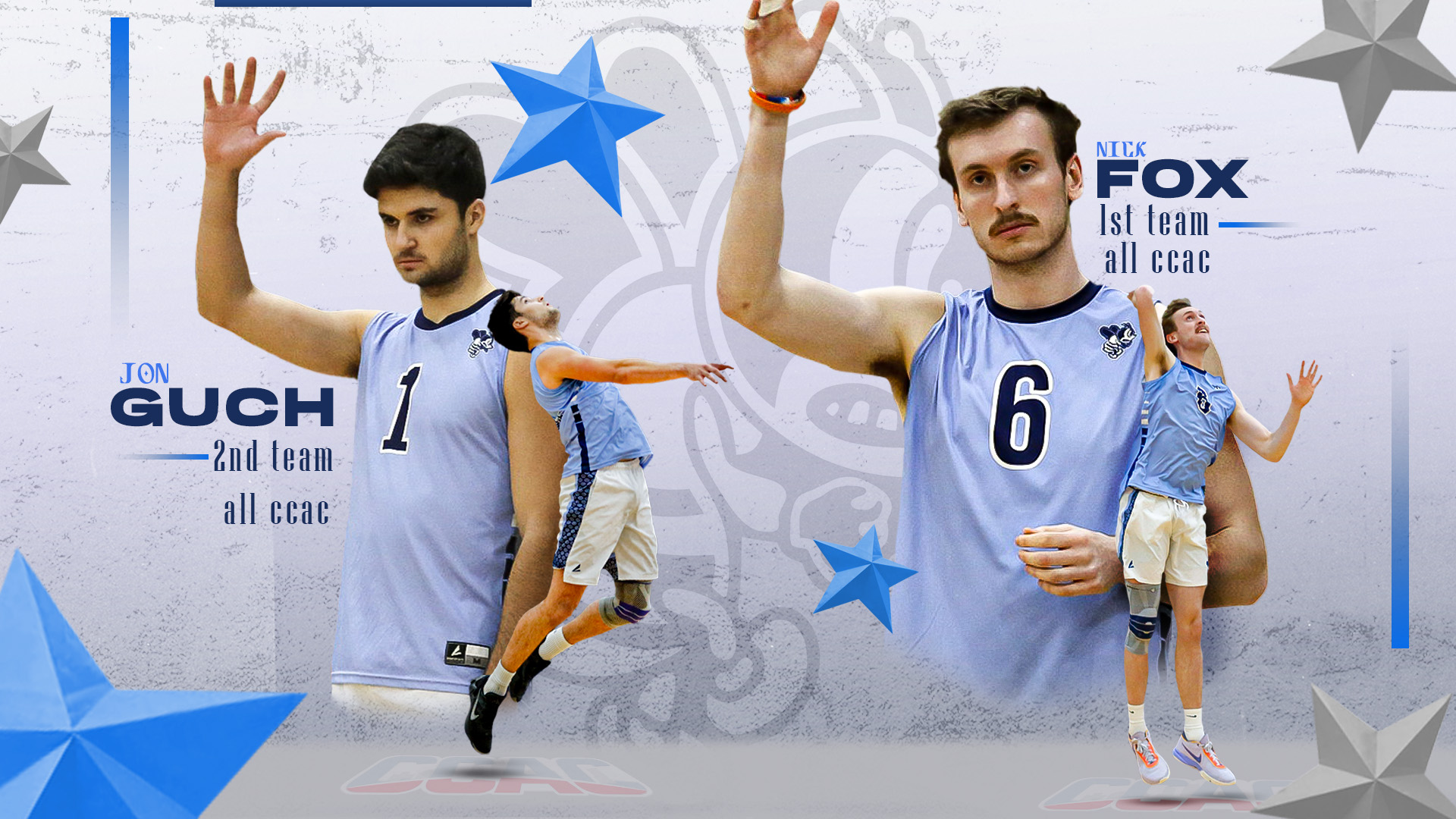 Fox, Guch named to all-CCAC team