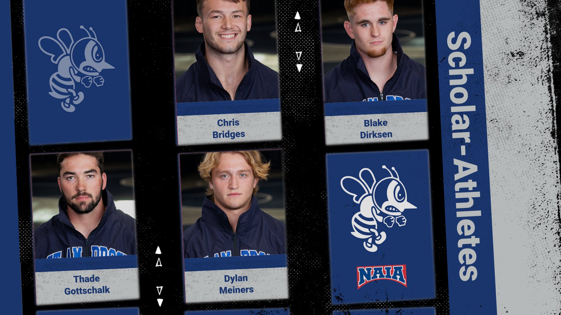 Four Bees named NAIA Scholar-Athletes