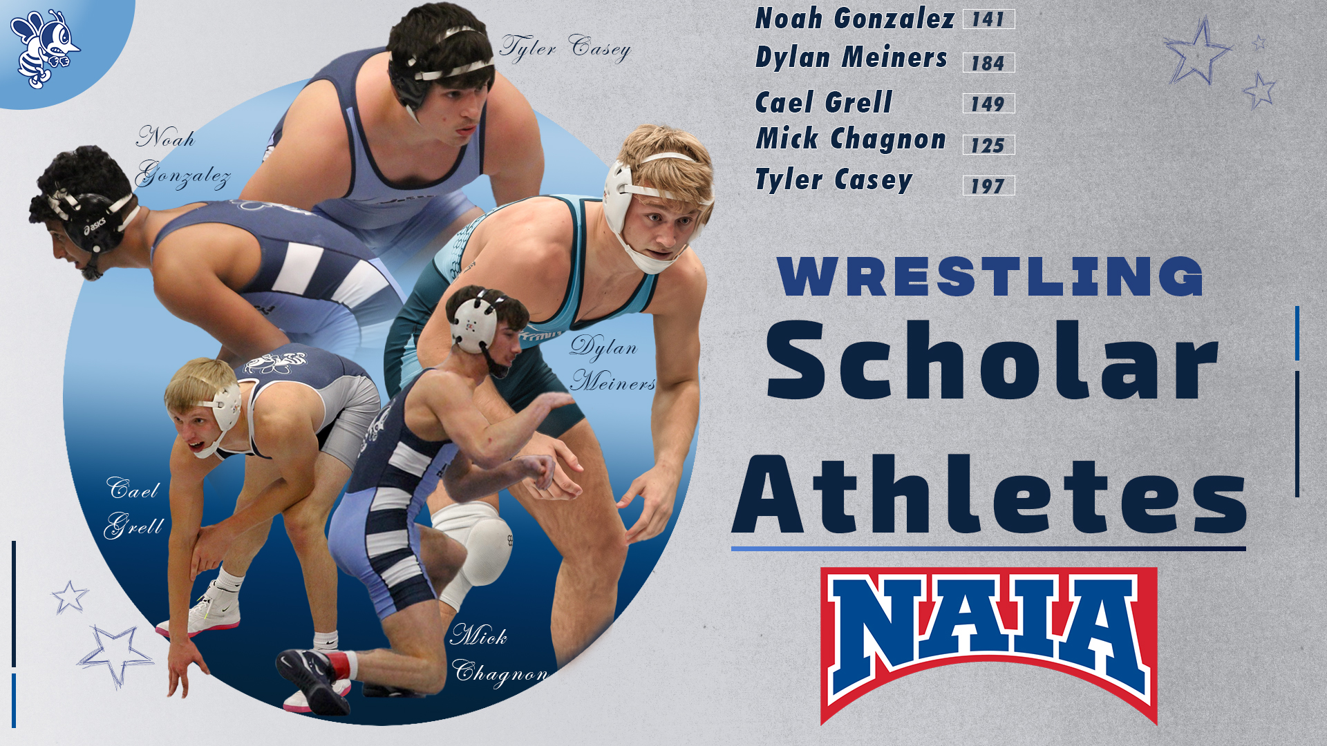 Five Bees named NAIA Scholar-Athletes