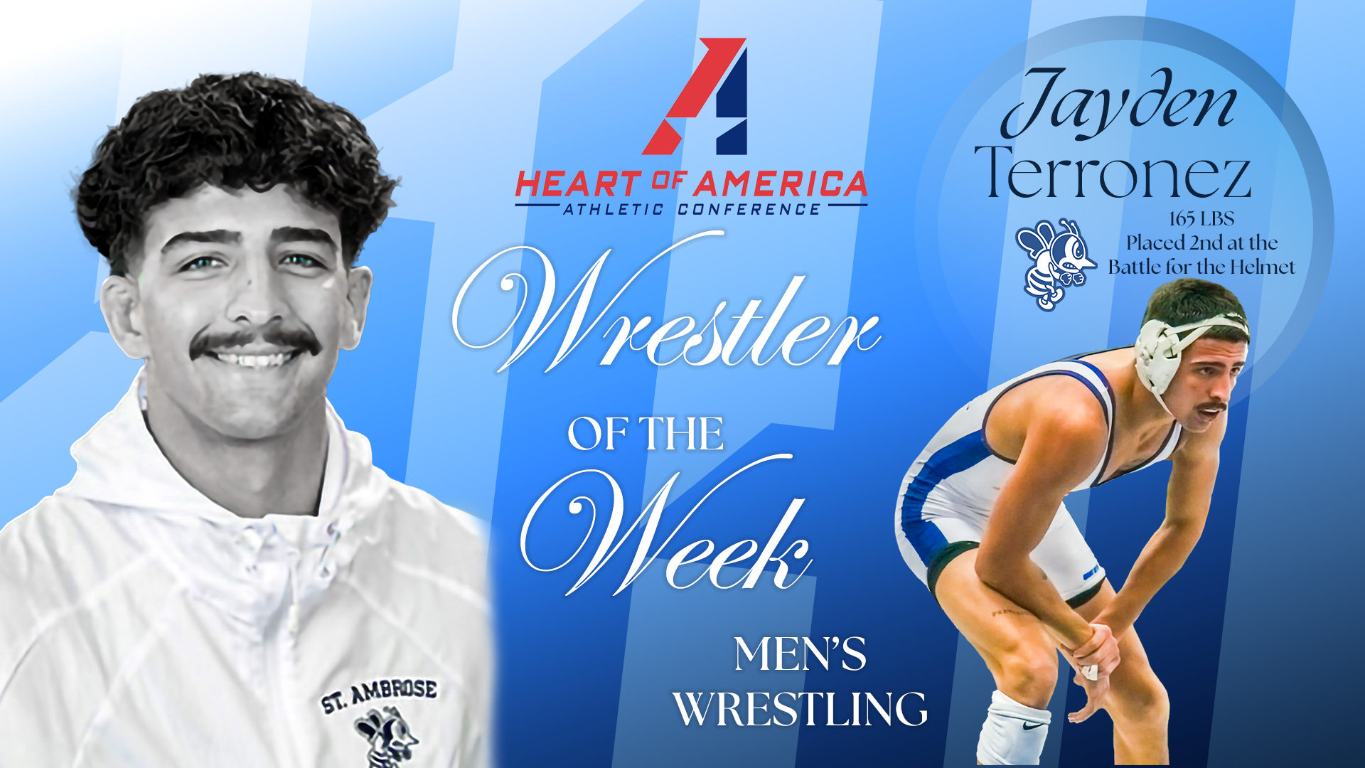 Terronez named Heart Wrestler of the Week