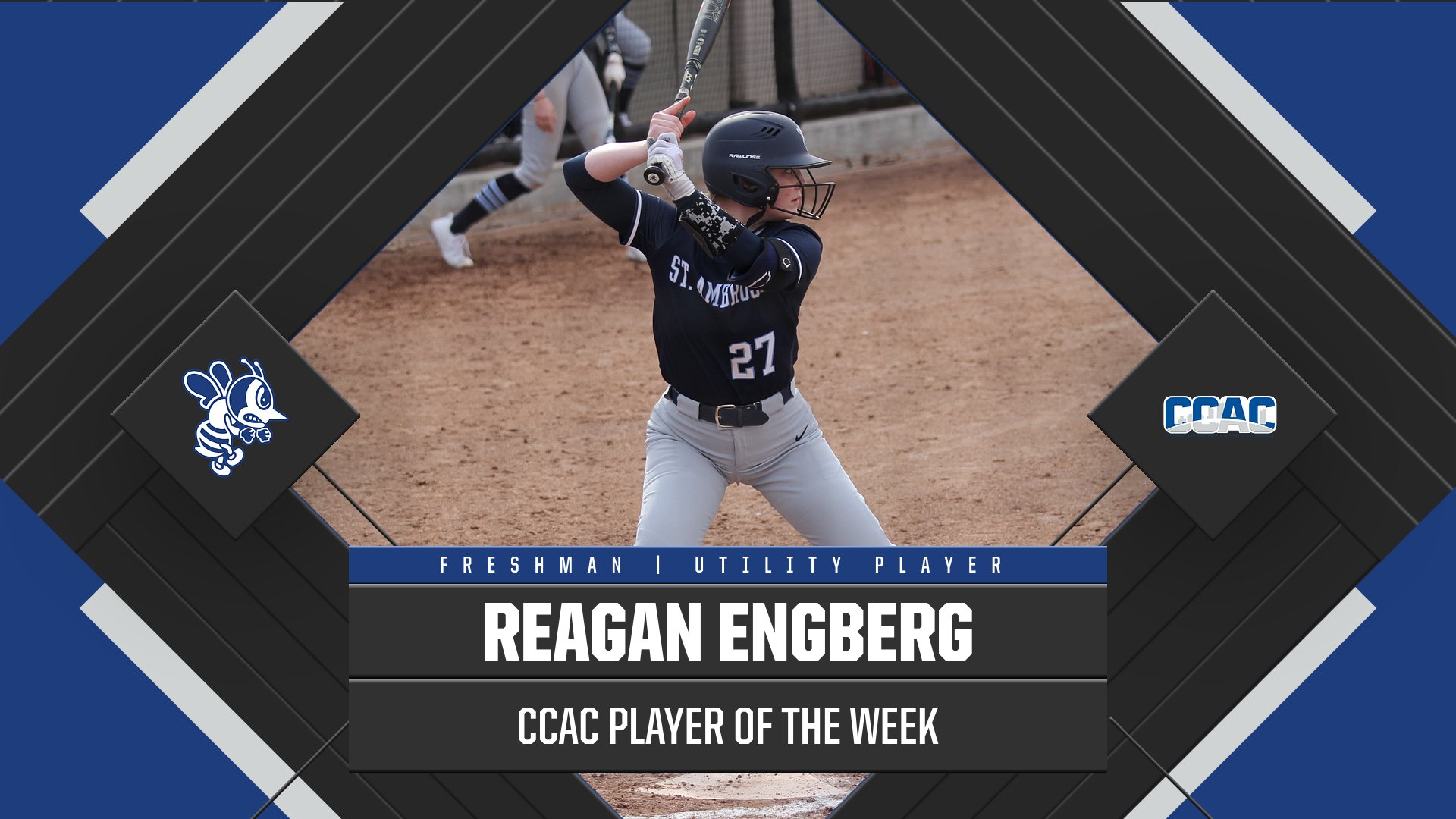 Engberg named CCAC Player of the Week