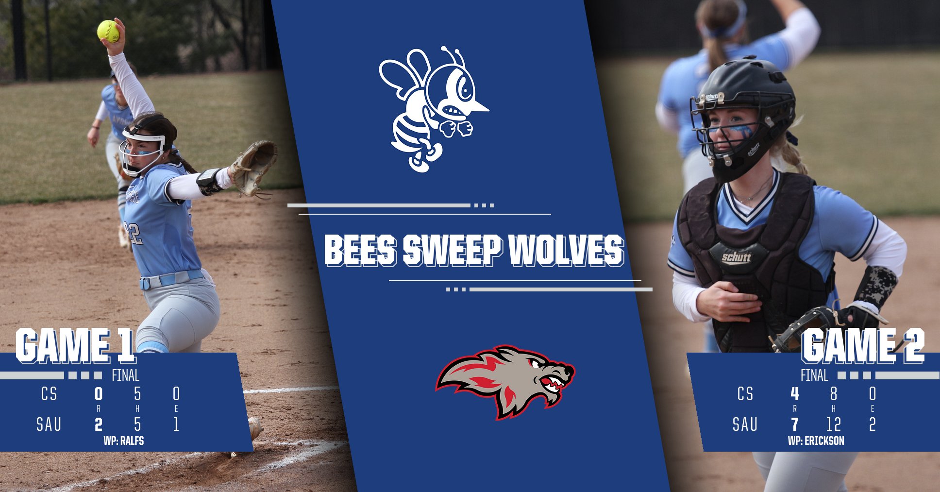 SAU closes home slate with sweep of Cardinal Stritch