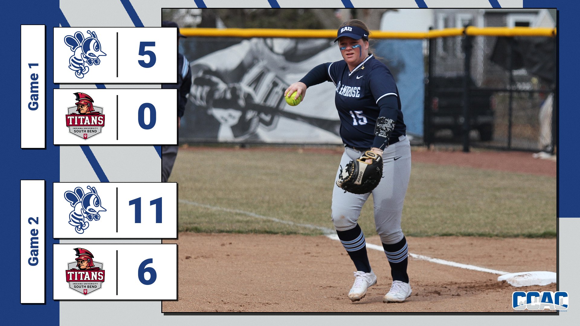 SAU closes regular season with sweep of IU South Bend