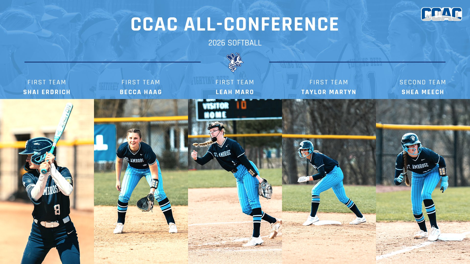 St. Ambrose puts five on all-conference team