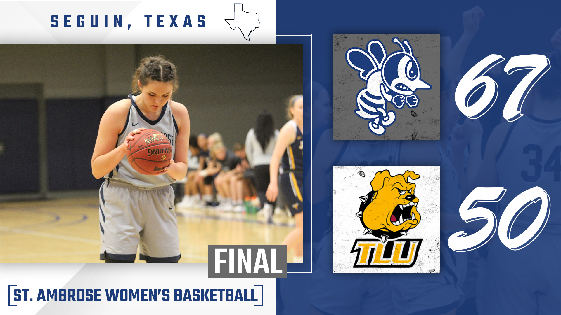 Big first half carries SAU to eighth straight win