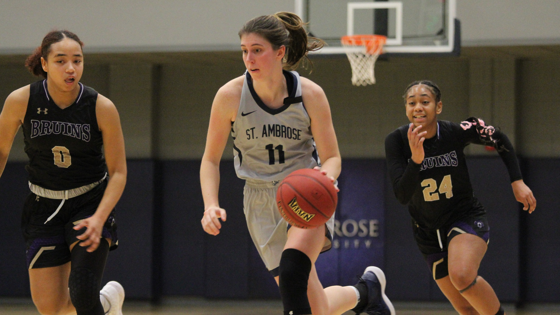 Winning streak snapped by No. 8 Clarke