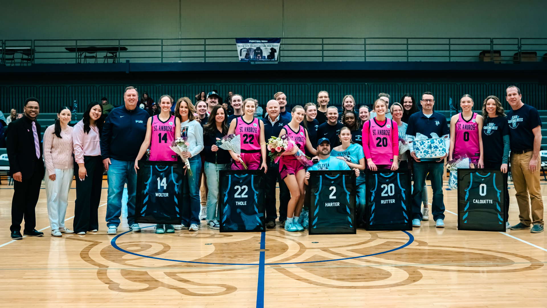 Late three beats Bees on Senior Day