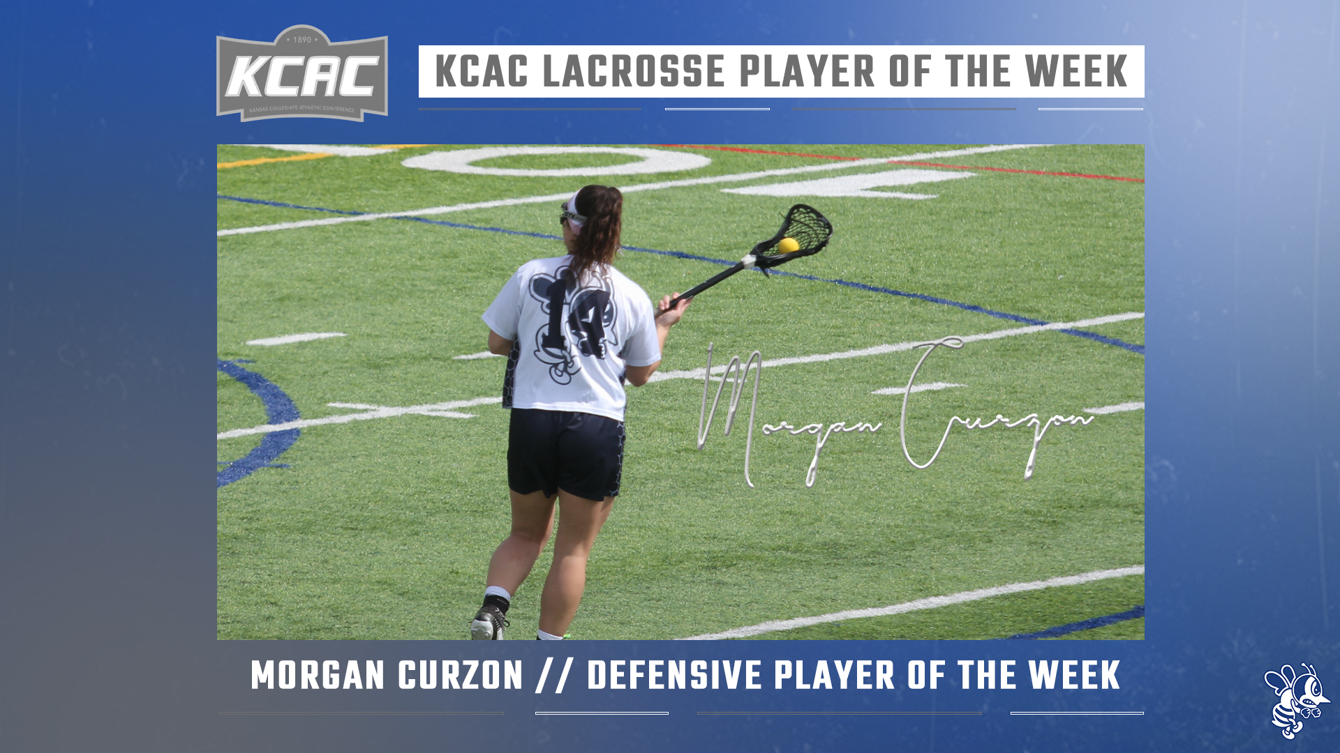 Curzon tabbed as KCAC Defensive Player of the Week