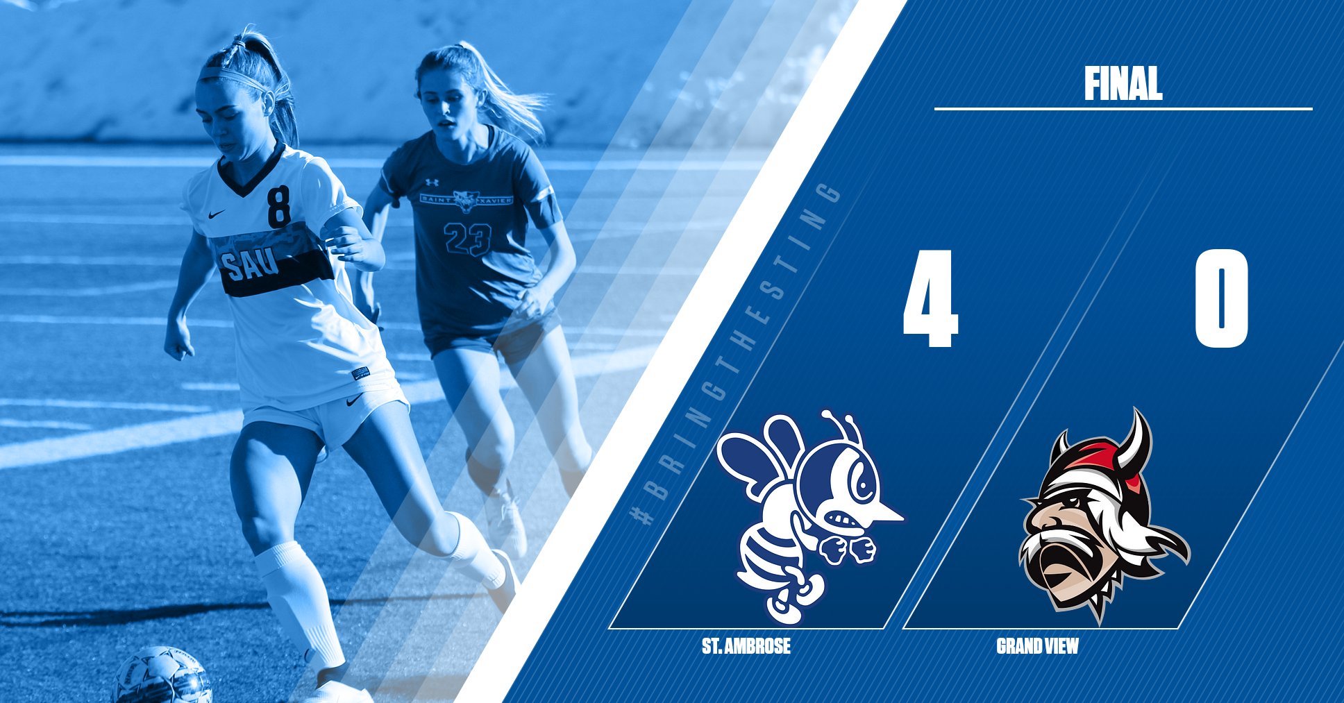 Bees shutout Grand View in season opener