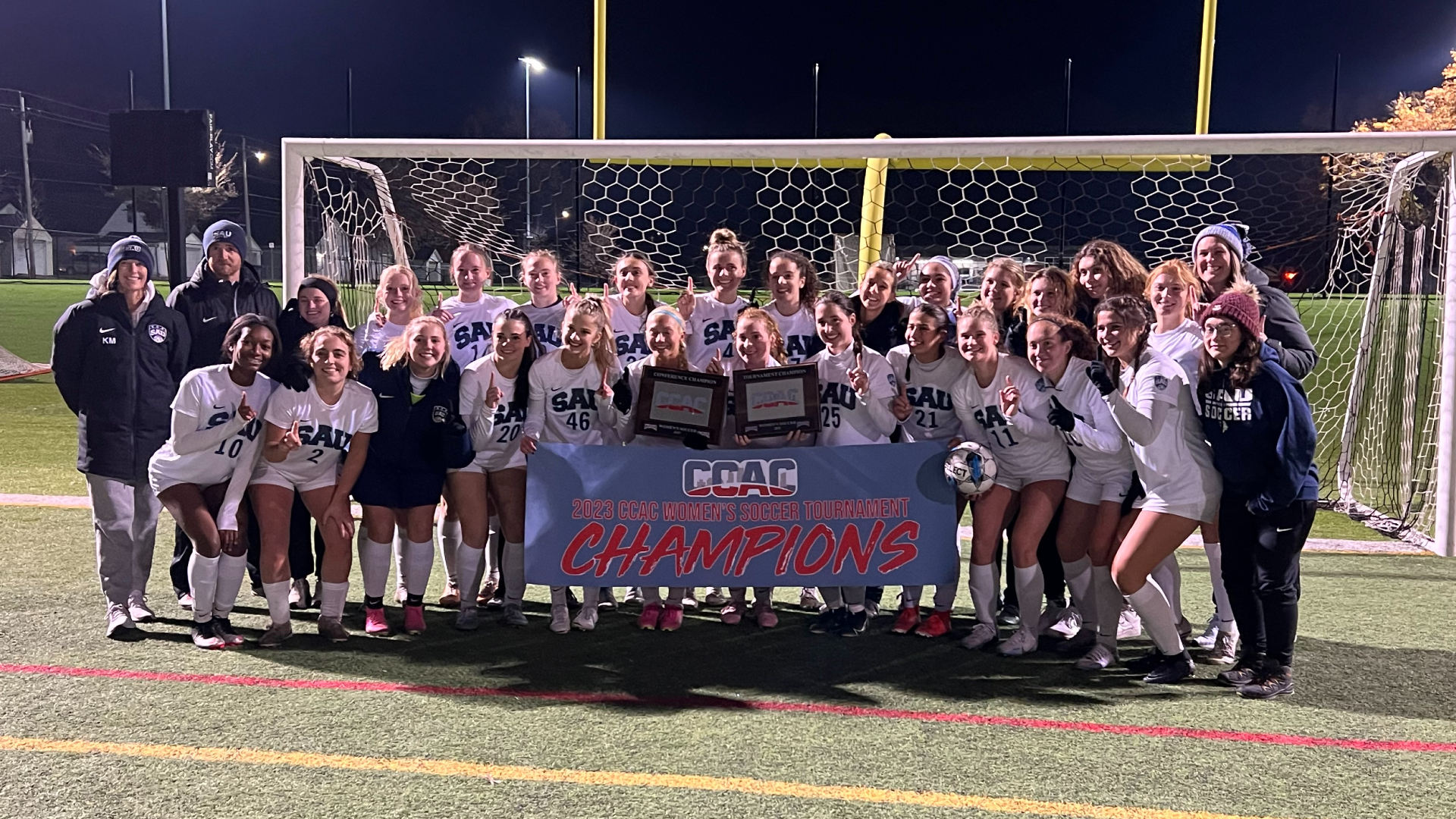 SAU wins CCAC Women's Soccer Tournament