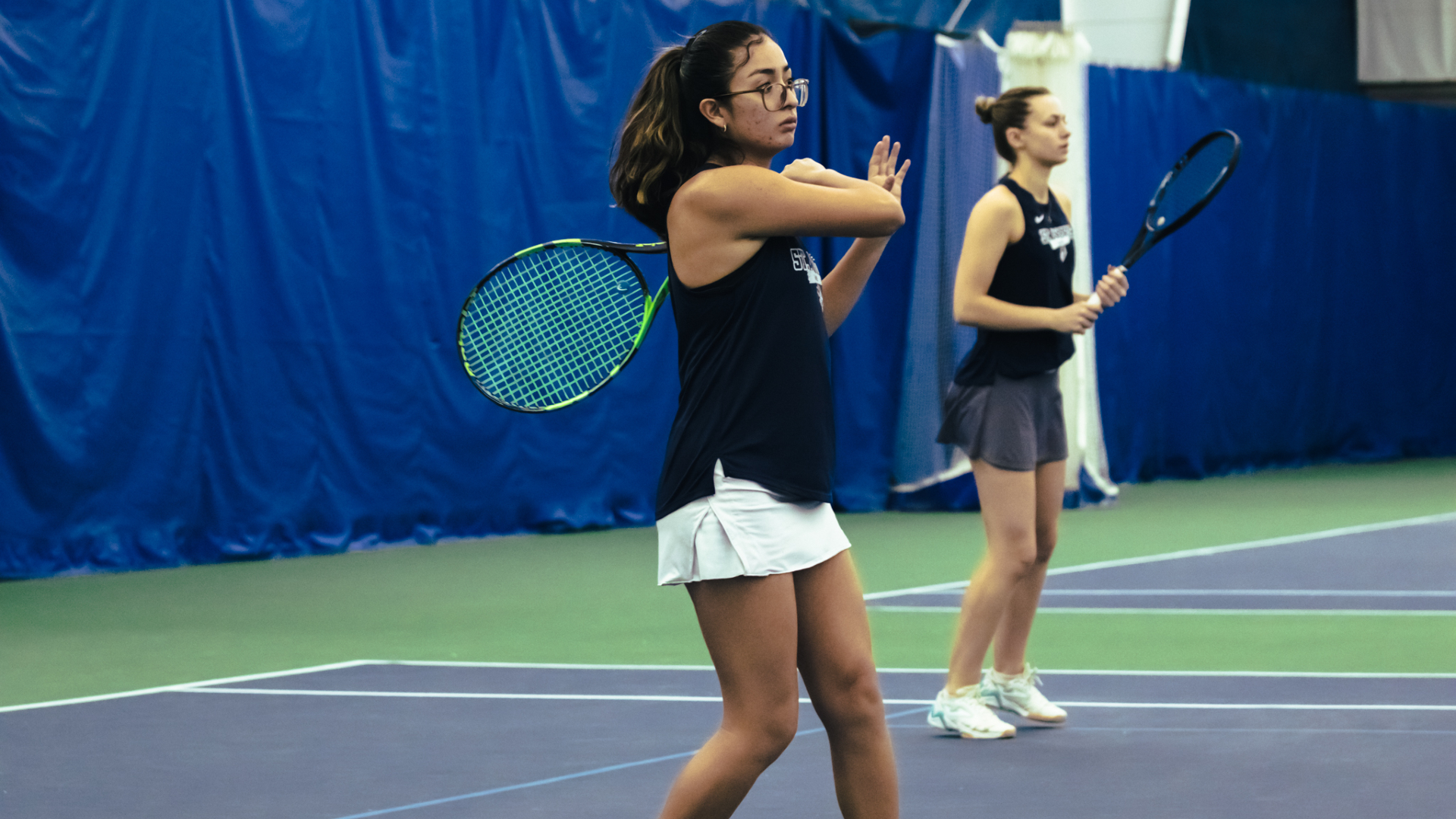 Spring season begins with victories over Simpson