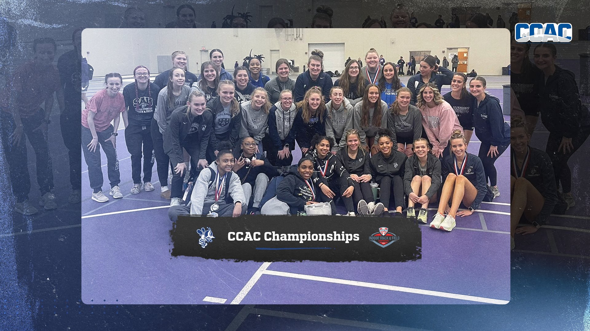 Men second, women third at CCAC Indoor Championships