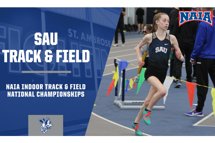 Bees take on the NAIA Indoor Track & Field Championships