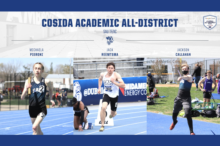 Pieroni, Callahan and Reemtsma named to CoSIDA Academic All-District Team