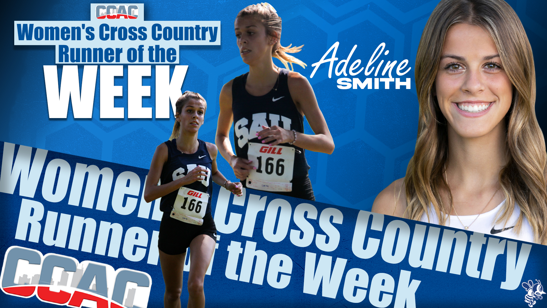 Smith earns second CCAC Runner of the Week award