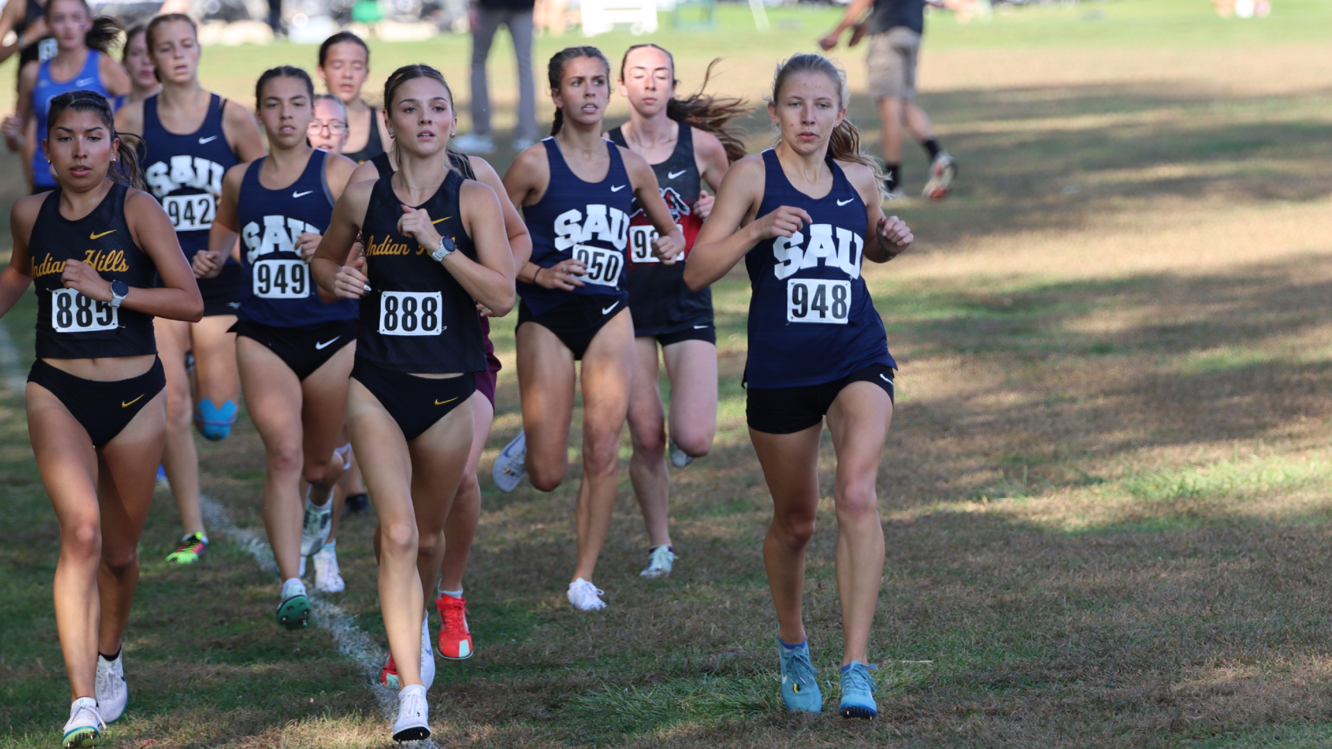 St. Ambrose races at Indian Hills